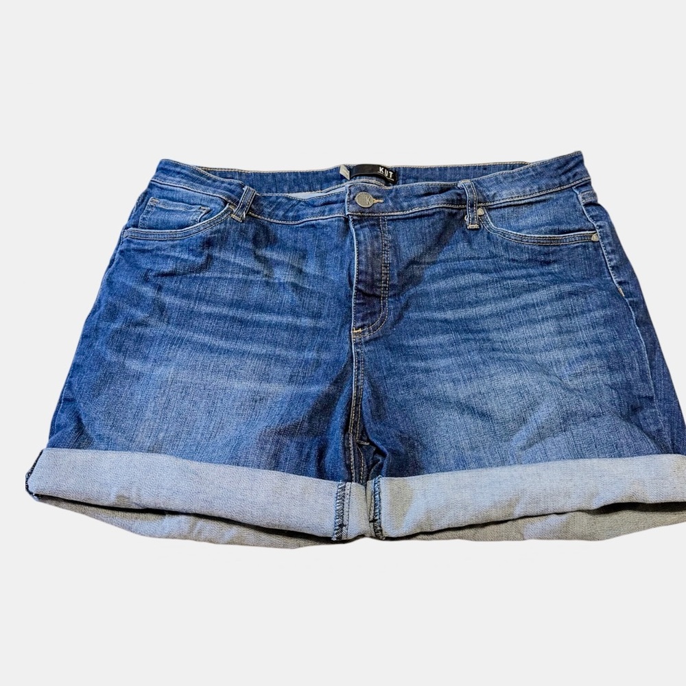 💙Kut from the Kloth Rolled Hem Blue Jean Shorts